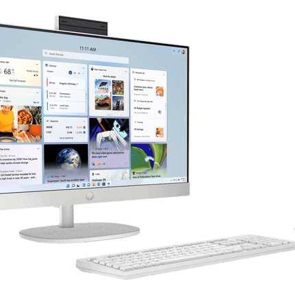 HP 27-cr1027in All-in-One Desktop PC, Core Ultra 5, 16GB RAM, 1TB SSD