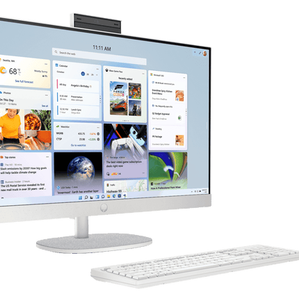 HP 27-cr1009in All-in-One Desktop | Core Ultra 7 155U | 16GB DDR5 | 1TB SSD | 27-inch FHD Display