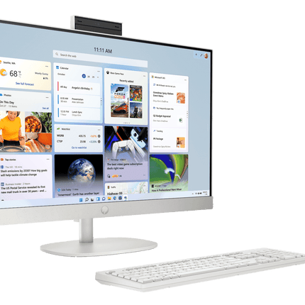 HP All-in-One Desktop PC 27-cr1418in with Intel Core Ultra 7, 16GB RAM, 1TB SSD, 27-inch FHD Touch Display, Windows 11