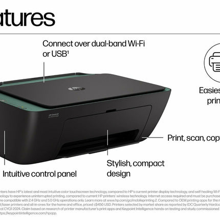 HP DeskJet Ink Advantage 2989 All-in-One Printer | WiFi | Print Scan Copy | Home Printer | AJ4X0B