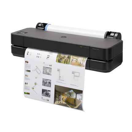 HP DesignJet T230 24-inch Large Format Wireless Plotter Printer | 5HB07A |(Mobile Printing, Compact Design, High-Speed A1 Printing)