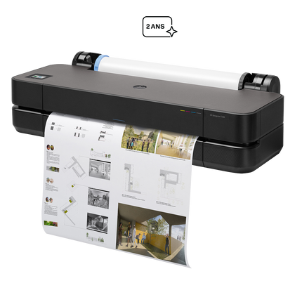 HP DesignJet T230 24-inch Large Format Wireless Plotter Printer | 5HB07A |(Mobile Printing, Compact Design, High-Speed A1 Printing)