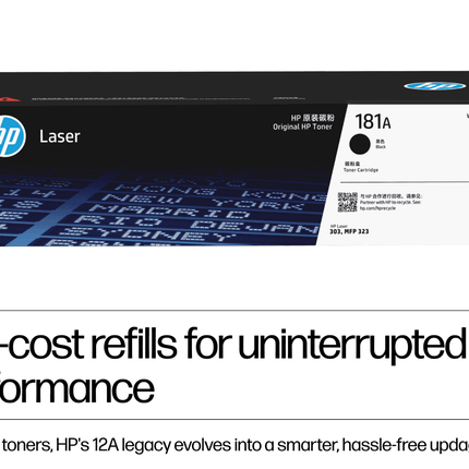 HP Laser MFP 323sdnw Printer | Auto Duplex | ADF | WiFi + LAN Laser Printer | A58WKA