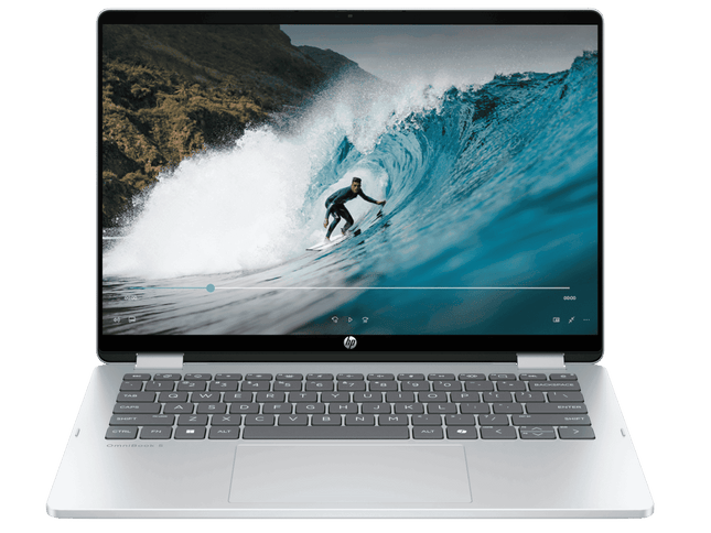 HP OmniBook 5 Flip 14-fp0690TU | Intel Core 7 150U, 16GB LPDDR5, 1TB SSD, 14" 2K Touch Display, Windows 11, Convertible AI Laptop, Silver