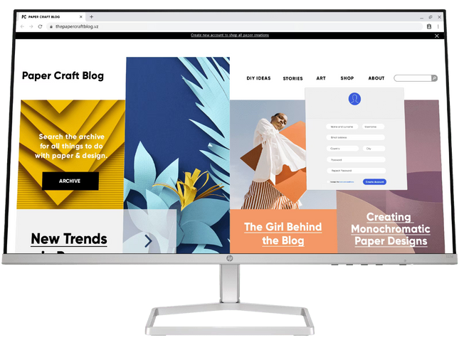 HP Series 5 27 FHD Monitor - 527sf - 27 (94F45A6)