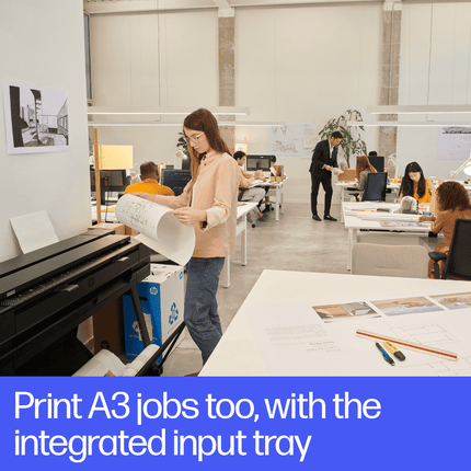 HP DesignJet T850 36-inch | 2Y9H2A | (91.4 cm) Large Format Multifunction Plotter Printer (Print, Scan, Copy, Wi-Fi, A0 Support)