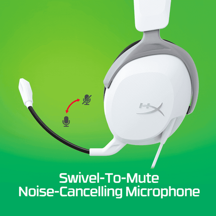 HyperX CloudX Stinger 2 Core Xbox Gaming Headset (White) | Official Licensed | 6H9B7AA