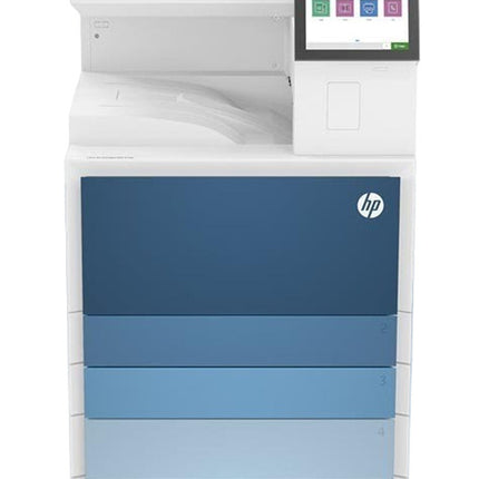 HP MFP E78523dn Multi-function Monochrome Laser Printer (Toner Cartridge, Network Ready, Enterprise Grade)