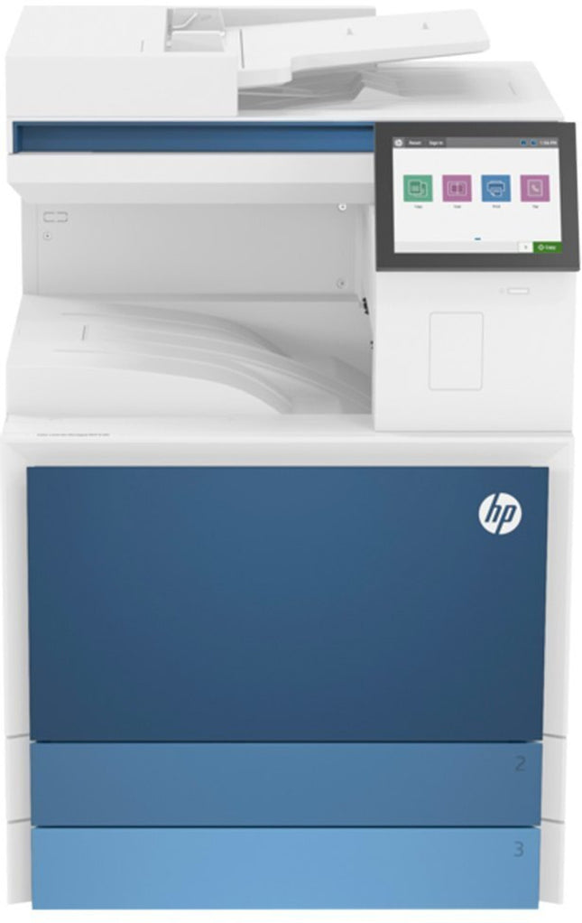 HP MFP E78523dn Multi-function Monochrome Laser Printer (Toner Cartridge, Network Ready, Enterprise Grade)