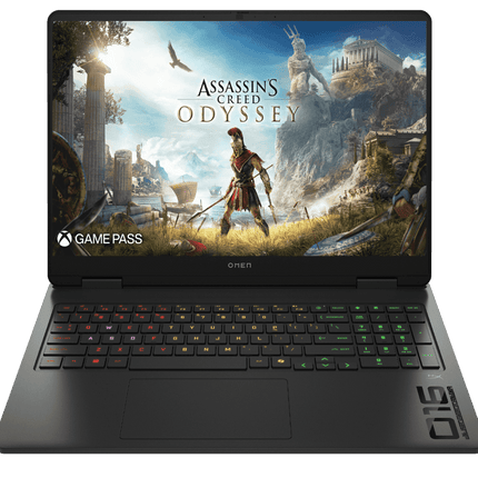 HP OMEN Gaming Laptop 16-am0240TX, Intel Core Ultra 7, RTX 5050 8GB, 24GB RAM, 1TB SSD, 16" 2K 165Hz Display, Windows 11, Shadow Black