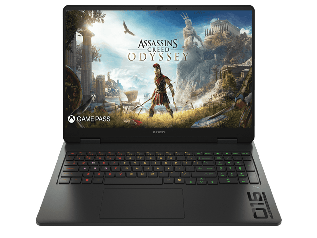 HP OMEN Gaming Laptop 16-am0240TX, Intel Core Ultra 7, RTX 5050 8GB, 24GB RAM, 1TB SSD, 16" 2K 165Hz Display, Windows 11, Shadow Black