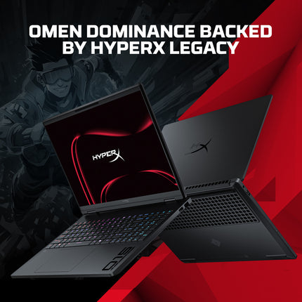 HyperX OMEN 38.9 cm (15.3) Gaming Laptop PC 15-ga0028TX, Black