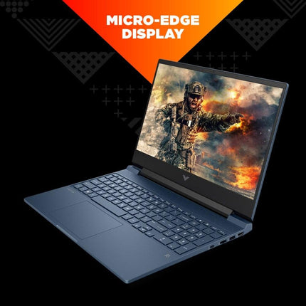 HP Victus 15-FA2192TX Gaming Laptop | Intel Core i5-13420H, 16GB RAM, 512GB SSD, 4GB NVIDIA GeForce RTX 3050, 15.6" FHD, Windows 11, Performance Blue
