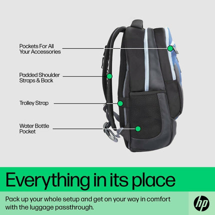 HP 310 15.6-inch Laptop Backpack – Lightweight, Durable, Travel-Ready Bag (W2N96AA) - Innova Retail