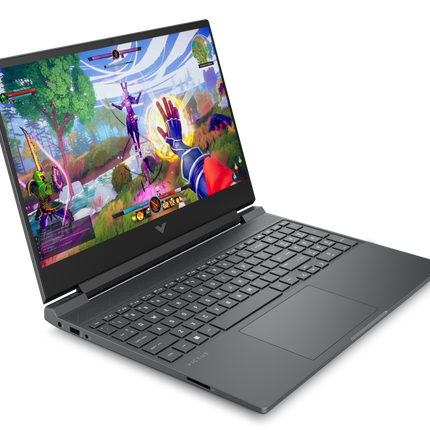HP Victus 15-fa2495TX Gaming Laptop | Intel Core i7-13650HX, RTX 4050 6GB, 24GB DDR5 RAM, 512GB SSD, 15.6" FHD 144Hz IPS Display, Windows 11, Silver